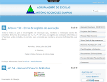 Tablet Screenshot of marinhas.org